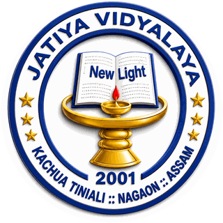 Jatiya Vidyalaya, Kachua Tiniali — school crest